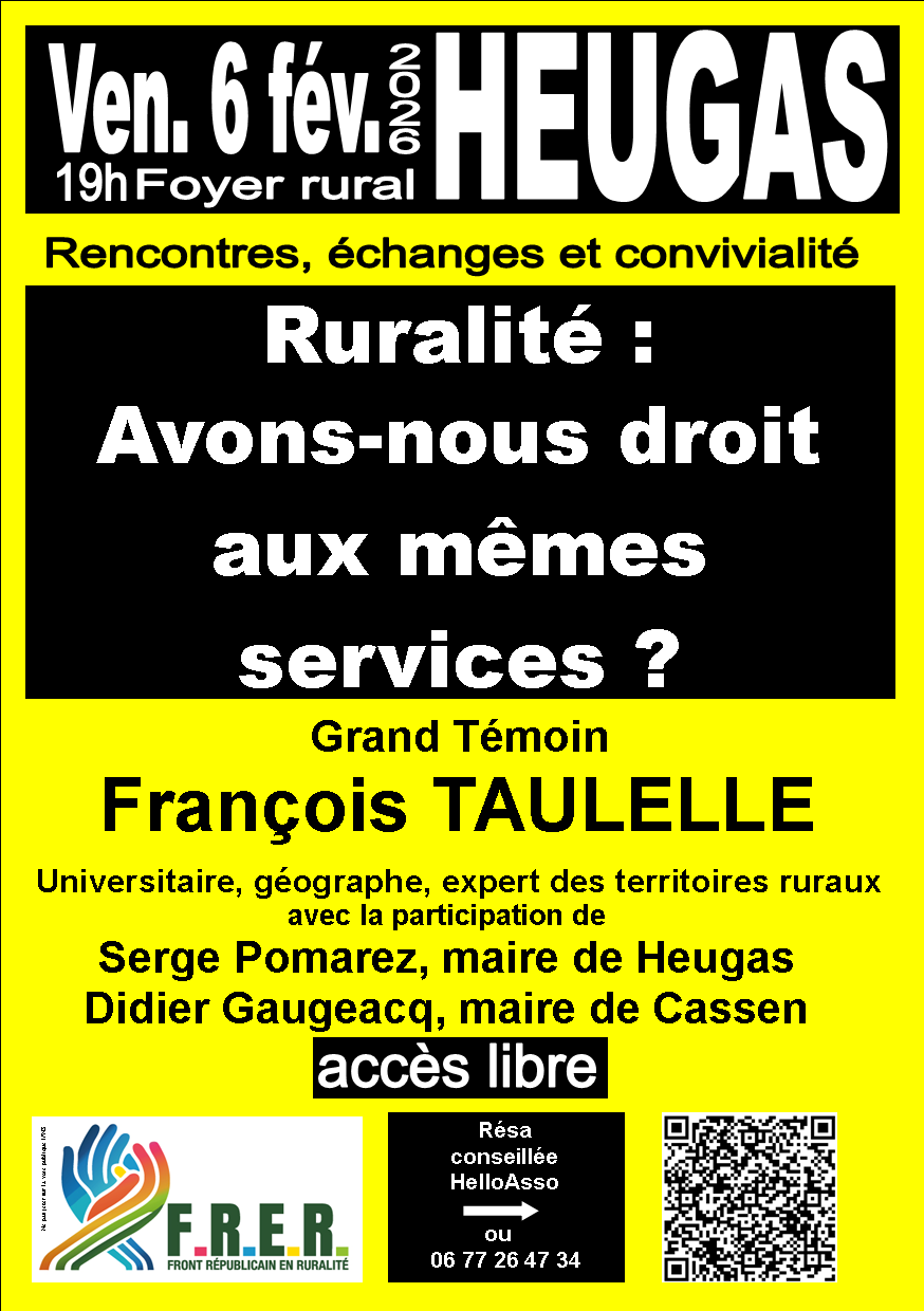 Ruralité Avons-nous droit aux mêmes services ?