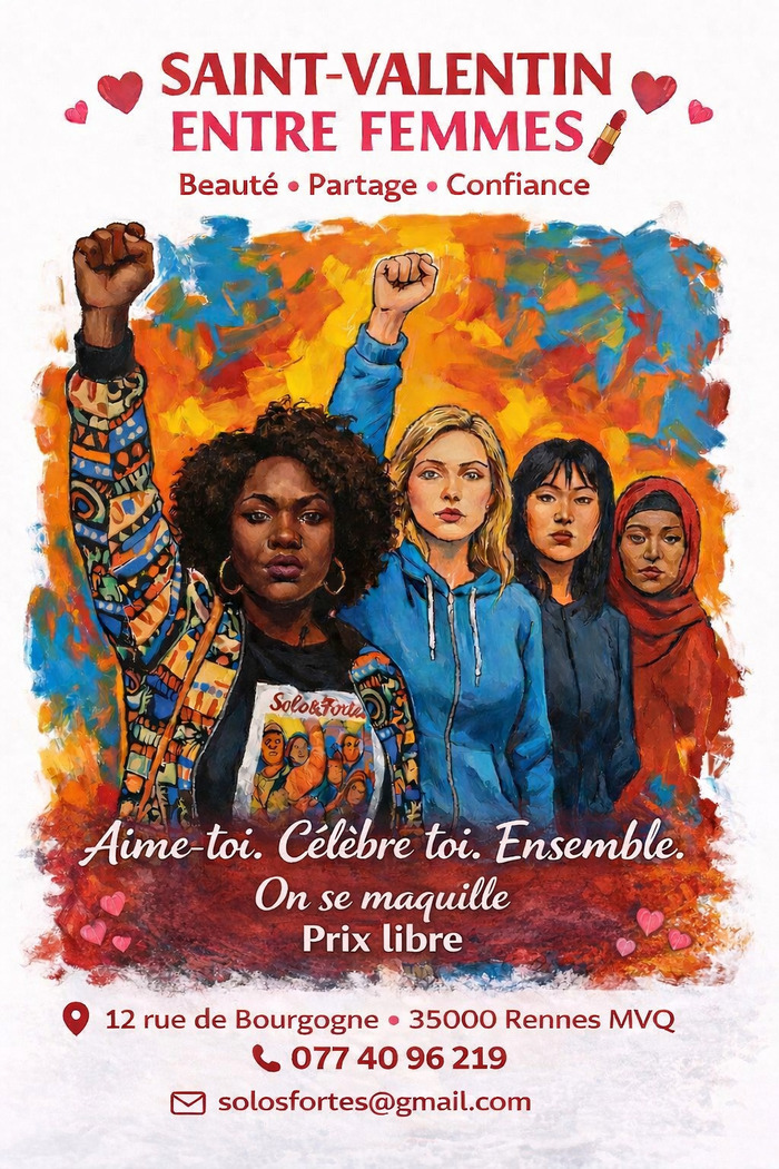 Saint Valentin entre femmes Maison de quartier Villejean Rennes