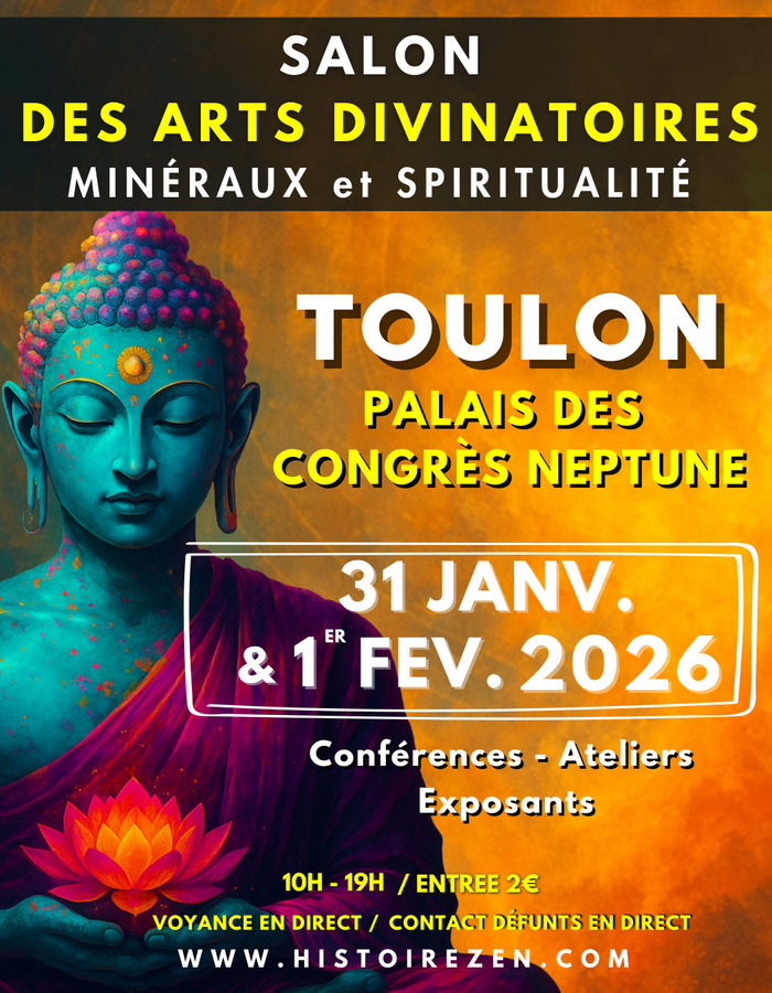 Salon des Arts Divinatoires au Palais des Congrès Neptune à Toulon - 2ème édition Toulon Toulon