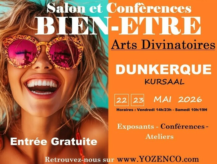 Salon du Bien-être et des Arts Divinatoires au Kursaal de Dunkerque - 2ème édition Kursaal dunkerque Dunkerque
