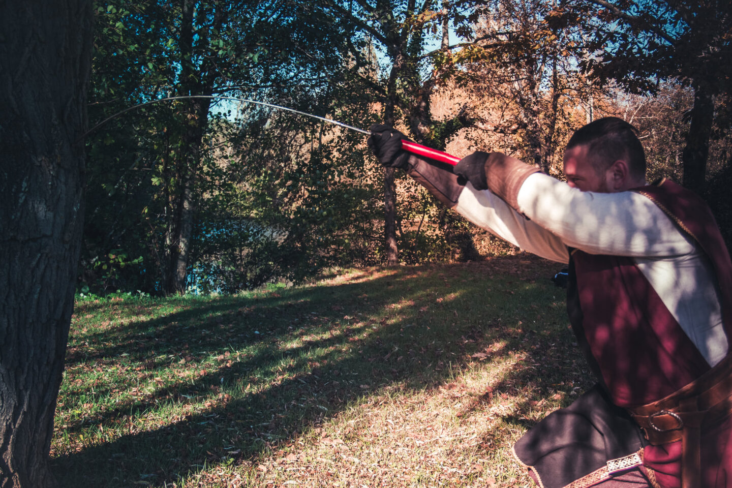 Saynètes d'escrime et initiation en tenue d'époque