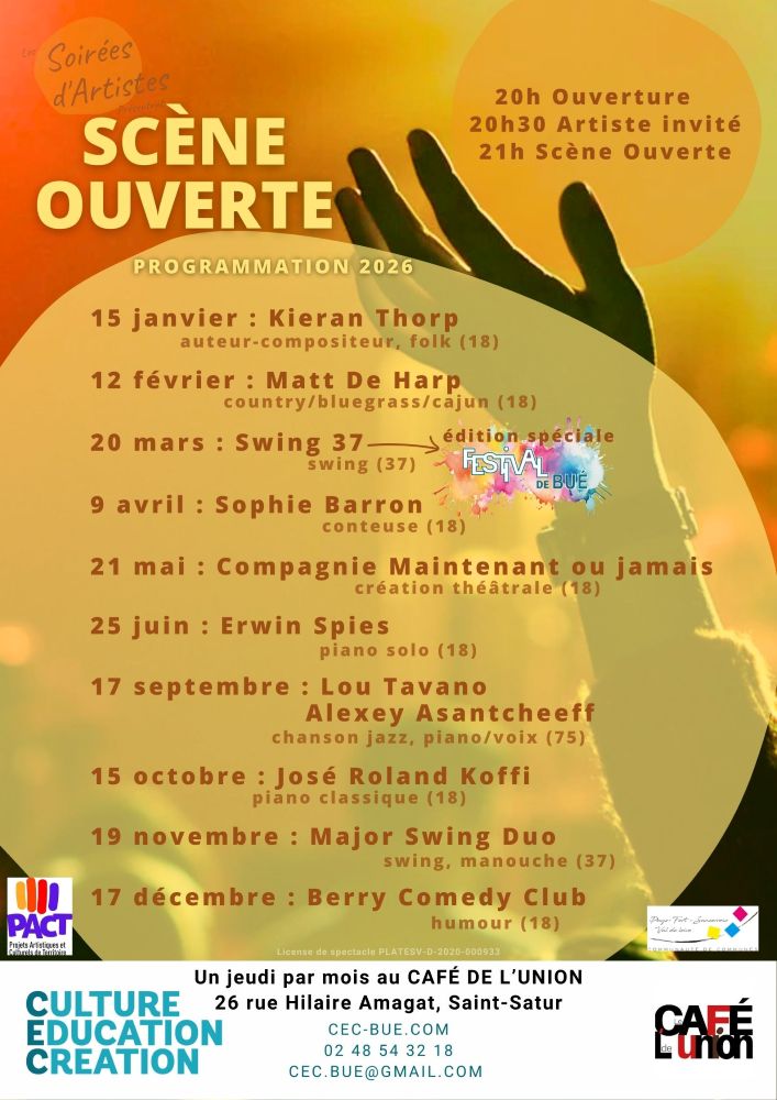 [SCÈNE OUVERTE] Compagnie Maintenant ou Jamais