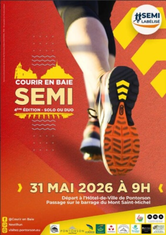 Semi-marathon Courir en baie