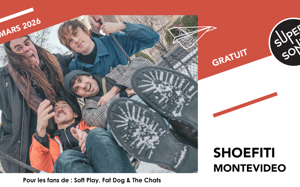 Shoefiti • Montevideo SUPERSONIC Paris Shoefiti • Montevideo SUPERSONIC Paris