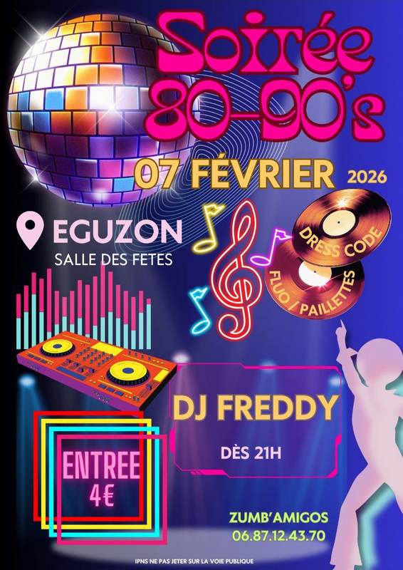 Soirée 80-90's