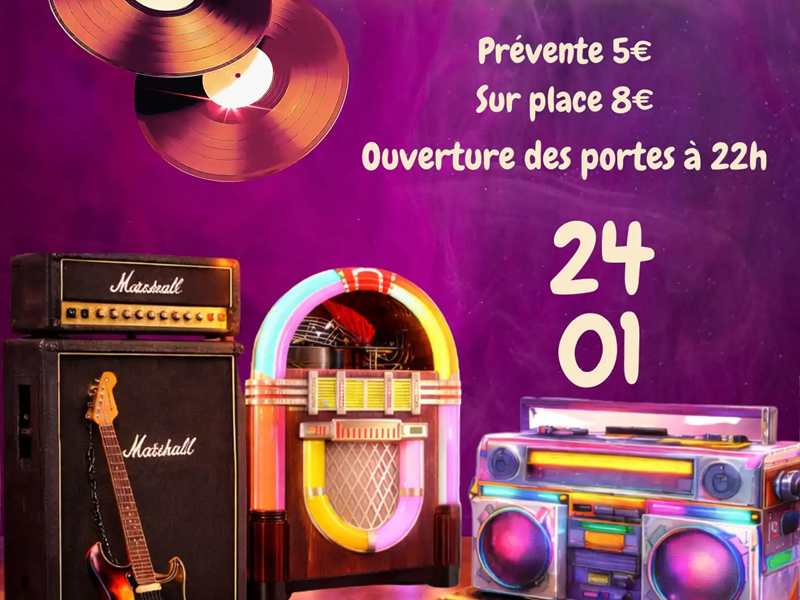 Soirée 80's Chez Paulette