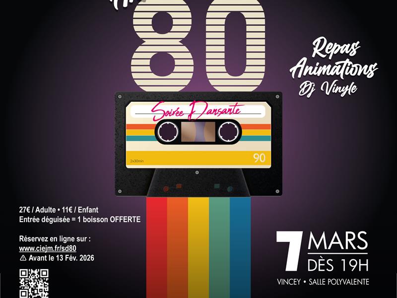 Soirée Année 80