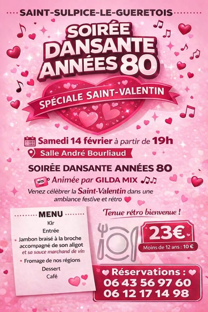 Soirée années 80
