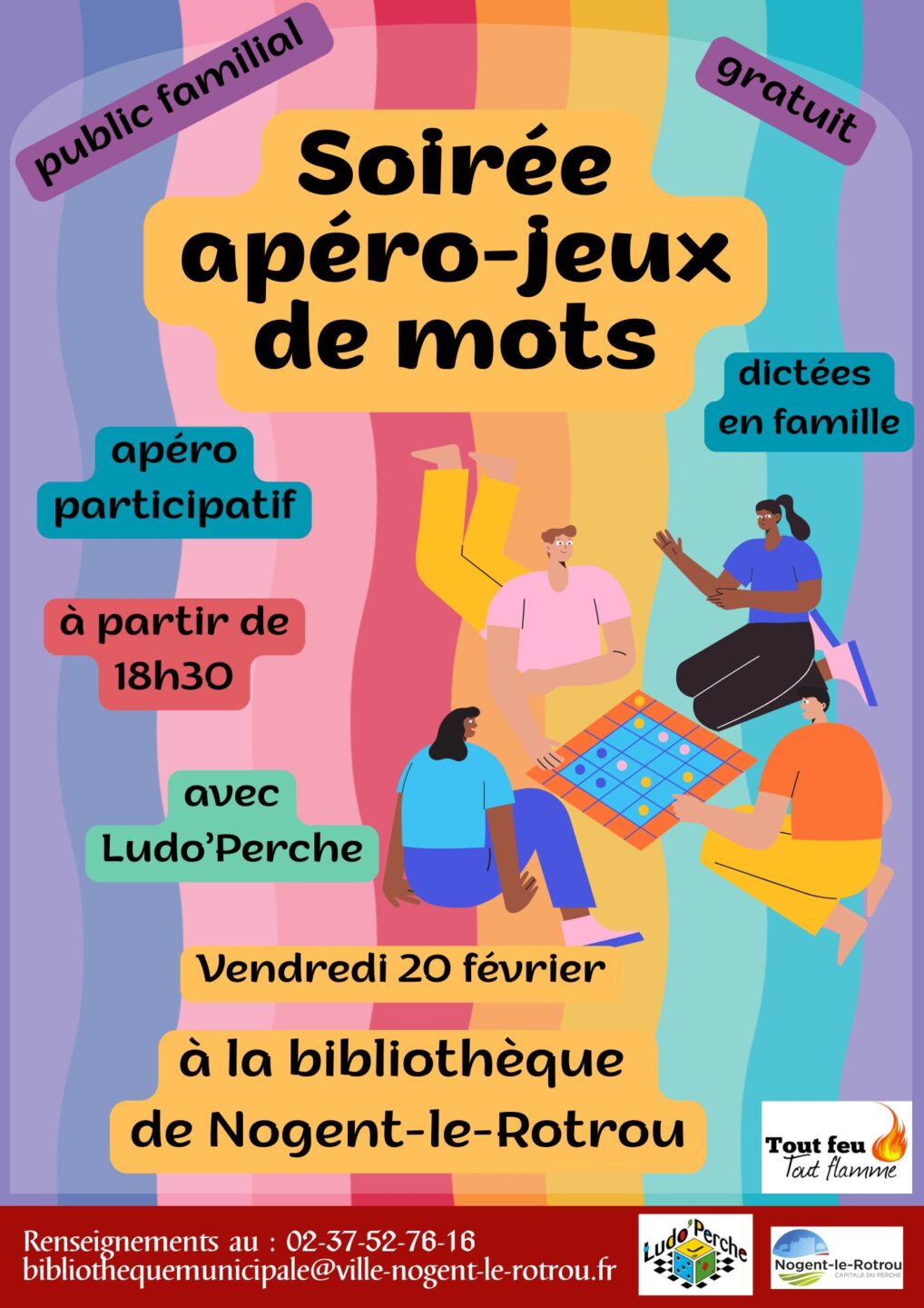 Soirée apéro-jeux de mots