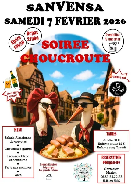 Soirée choucroute
