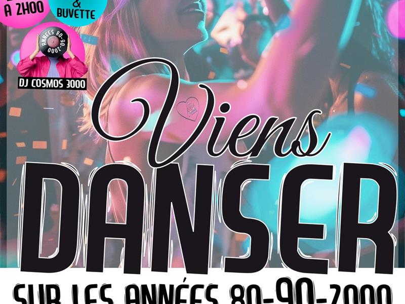 Soirée Dansante Années 80-90-2000