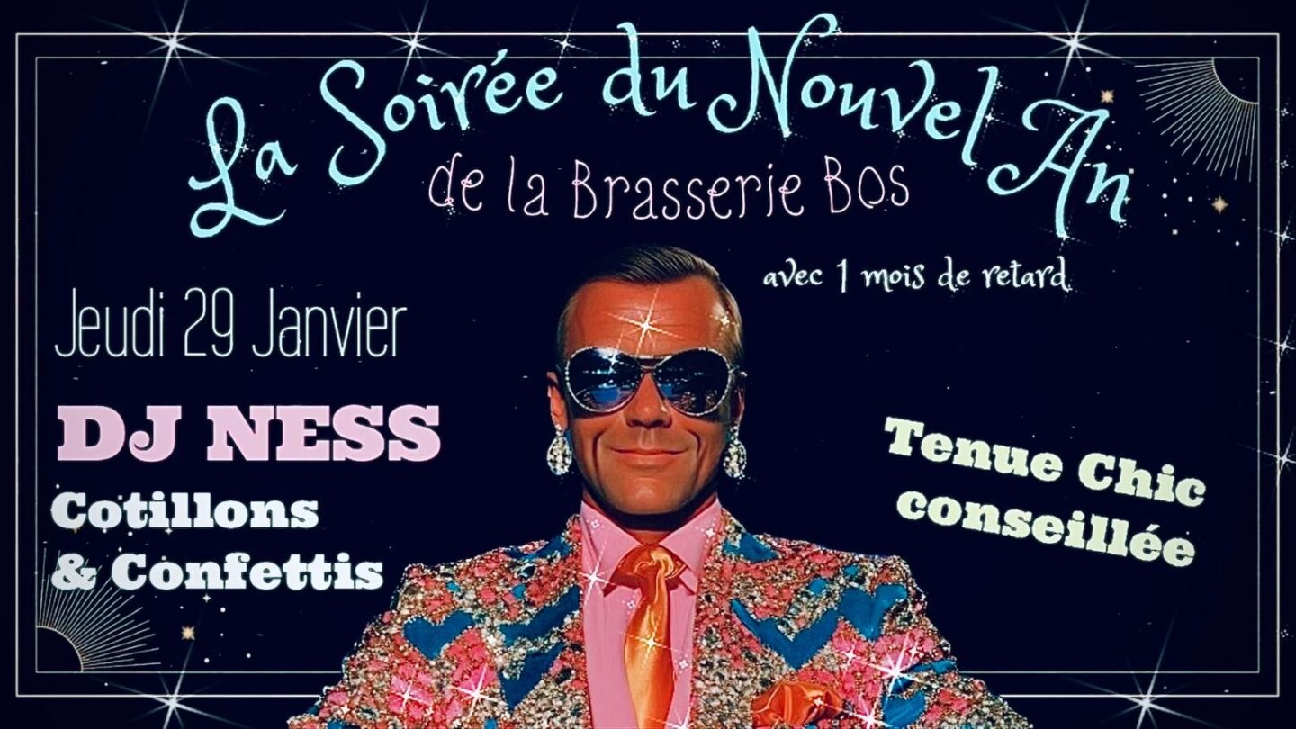 Soirée du Nouvel An (avec 1 mois de retard)