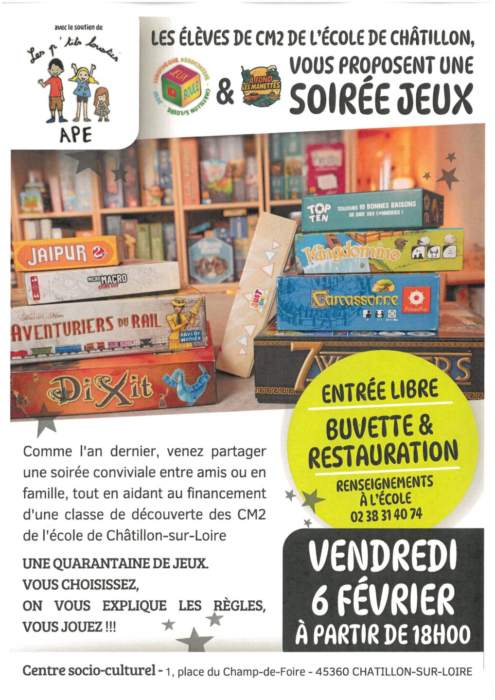 Soirée jeux