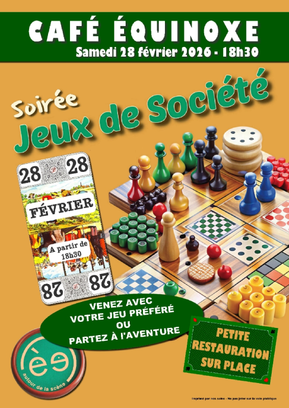 Soirée jeux de société