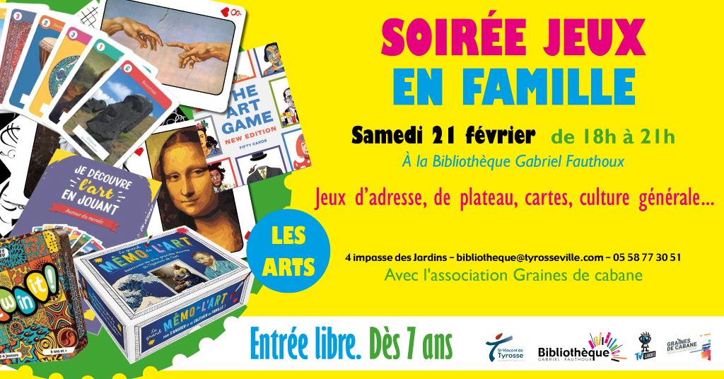 Soirée jeux en famille