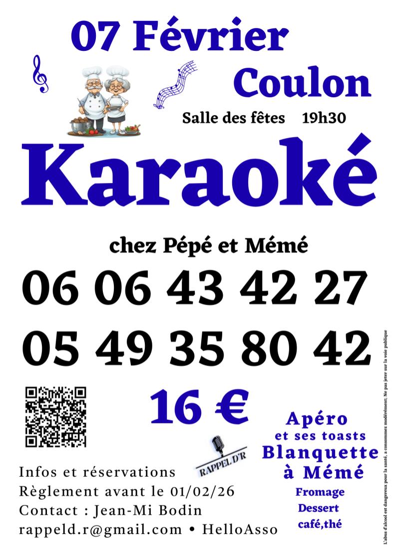 Soirée Karaoké à Coulon