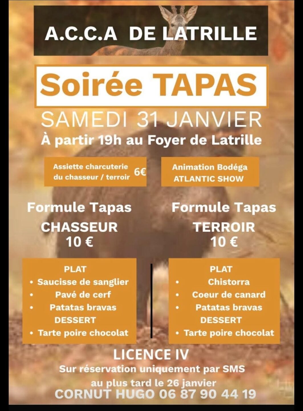 Soirée tapas