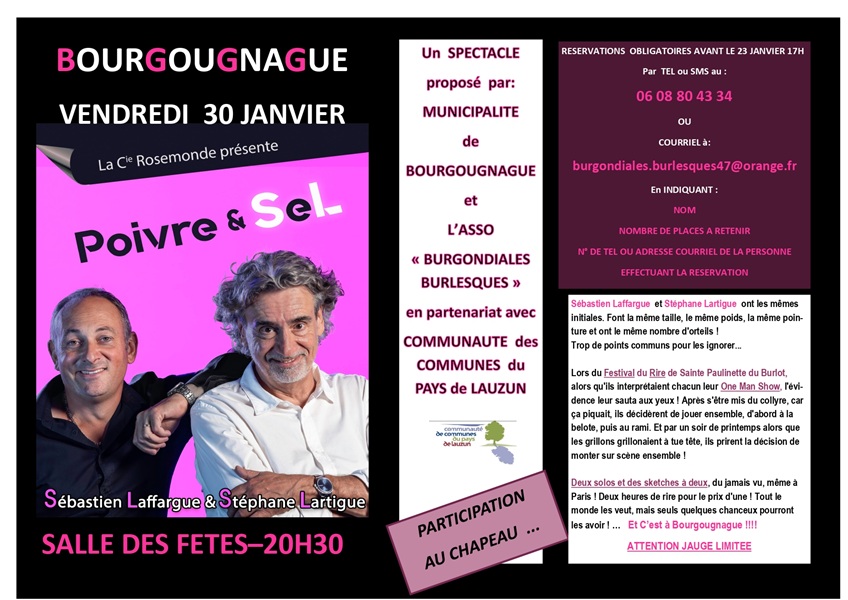 Soirée théâtre Poivre et sel