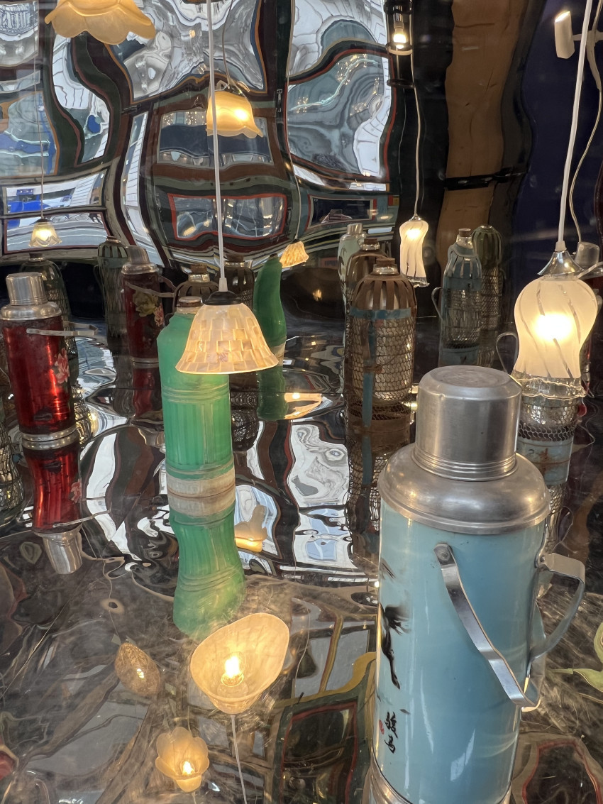 Song Dong, détail de l'exposition au Bon Marché