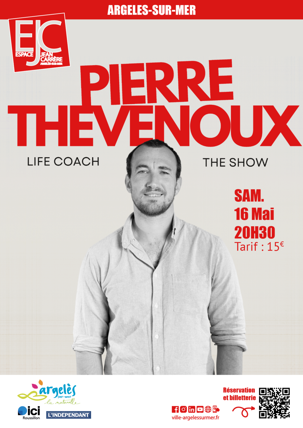 SPECTACLE PIERRE THEVENOUX LIFE COACH