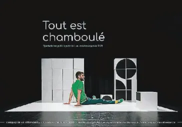Spectacle Tout est chamboulé