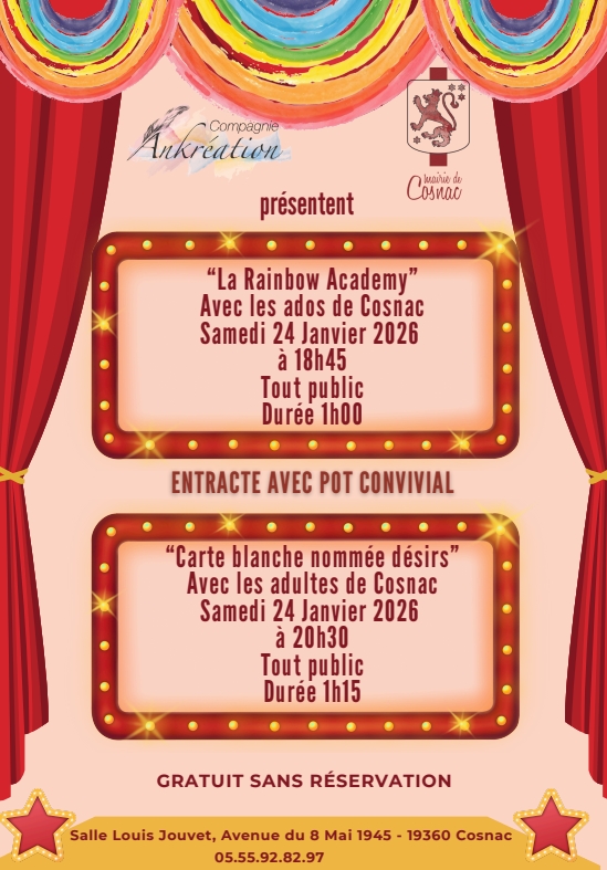 Spectacles de théâtre