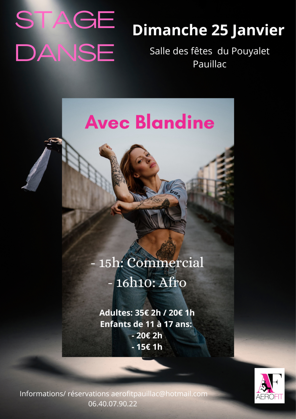 Stage de danse avec Blandine