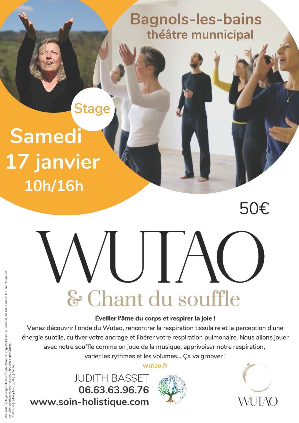 STAGE DE WUTAO & CHANT DU SOUFFLE