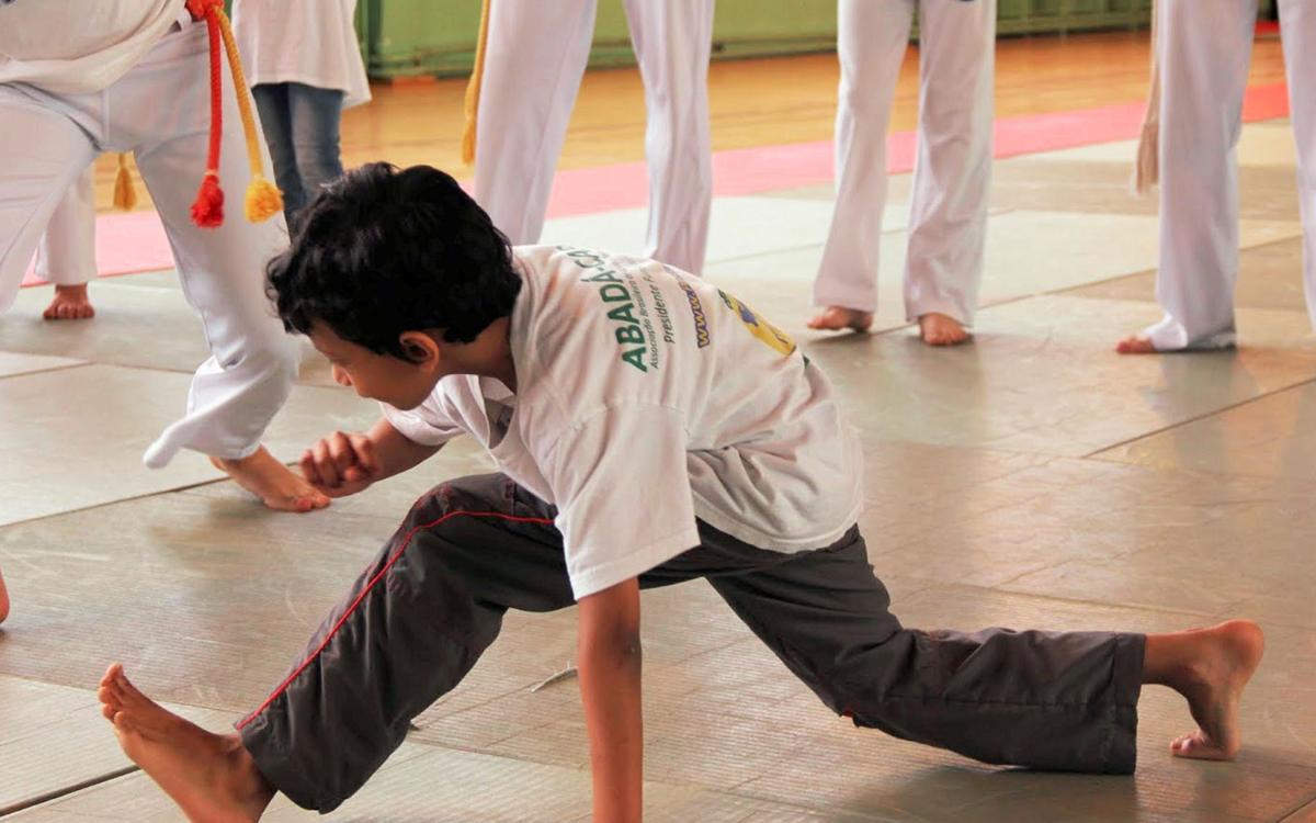 Stage vacances scolaires "Capoeira" Centre Paris Anim' Poterne des Peupliers PARIS