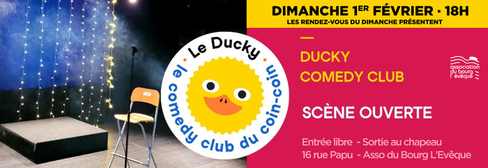 Stand-Up / Scène Ouverte Association du Bourg L'Evêque Rennes