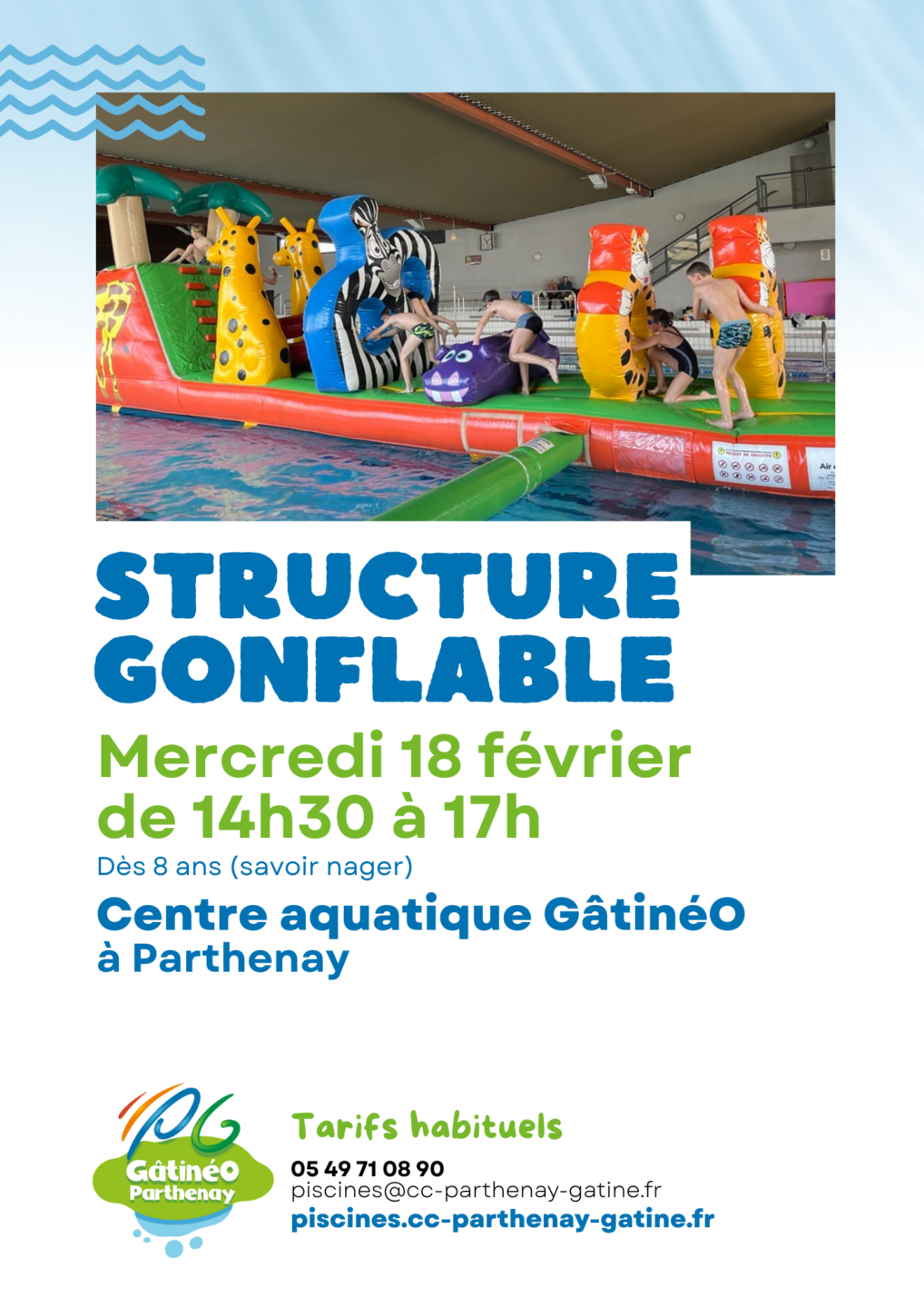 Structure gonflable à GâtinéO