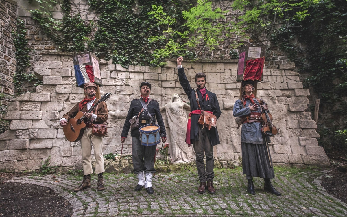 Sur les traces des Communards : visite-spectacle