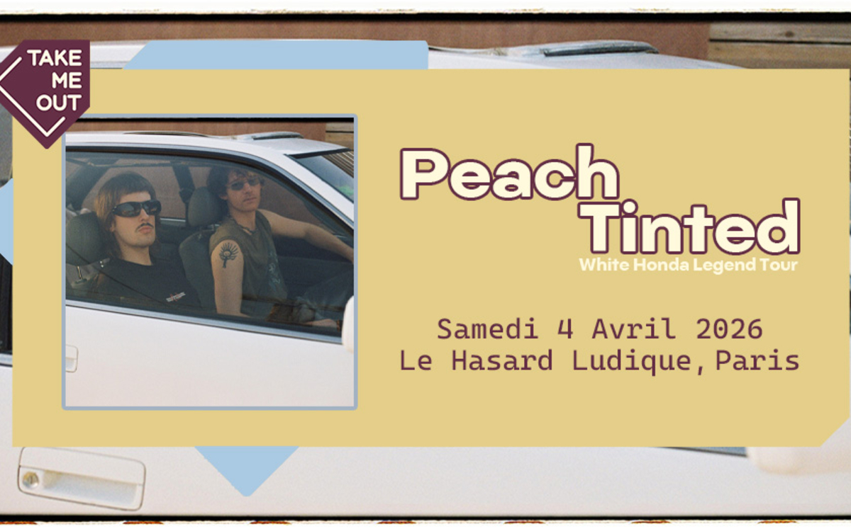 Take Me Out : Peach Tinted en concert à Paris Le Hasard Ludique  Paris