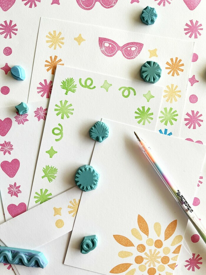 Tamponnez votre papier à lettres Le 20 mille