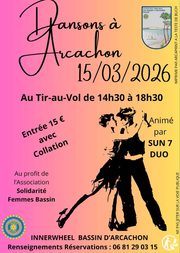 Thé dansant Dansons à Arcachon