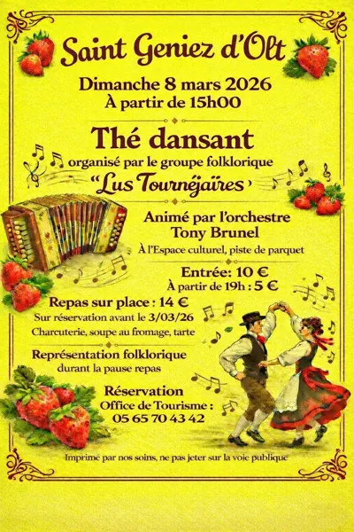 Thé dansant de Lus Tournéjaïres