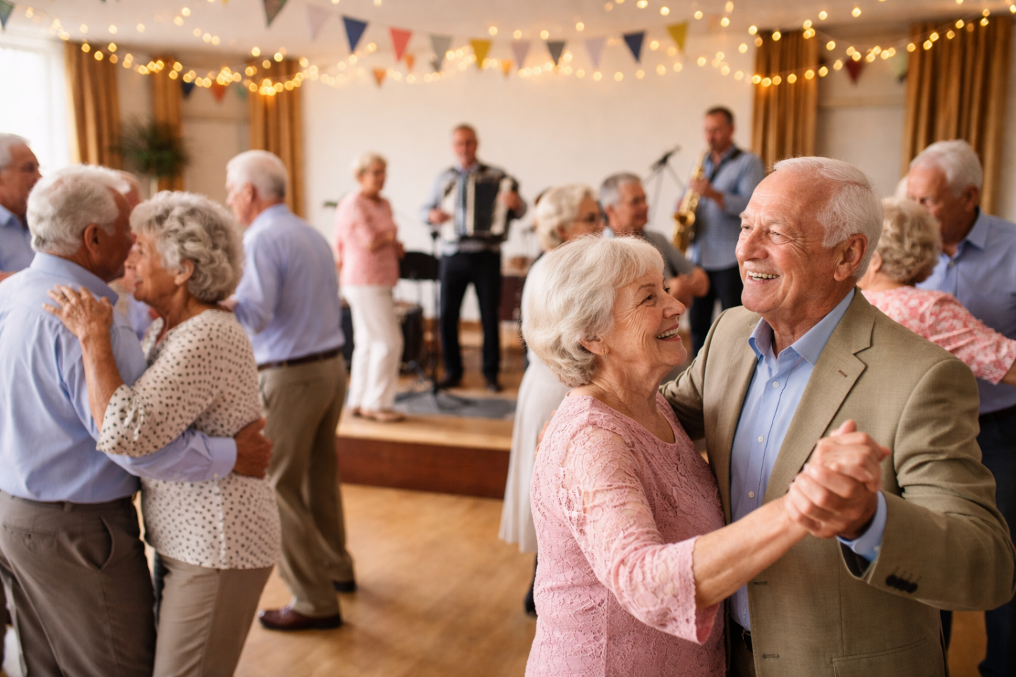 Thé Dansant Orchestre J F Carcagno Familles Rurales