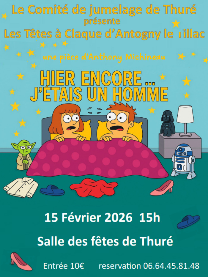THÉÂTRE À THURÉ Rire garanti !
