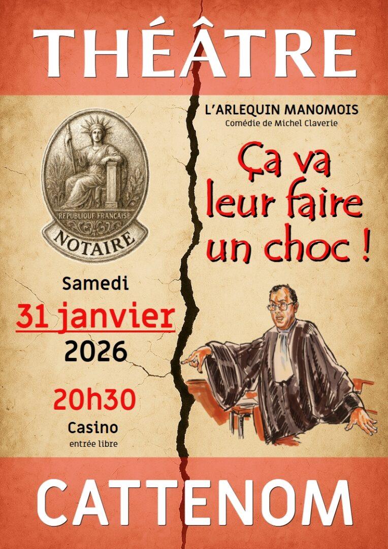 Théâtre Ça va leur faire un choc !