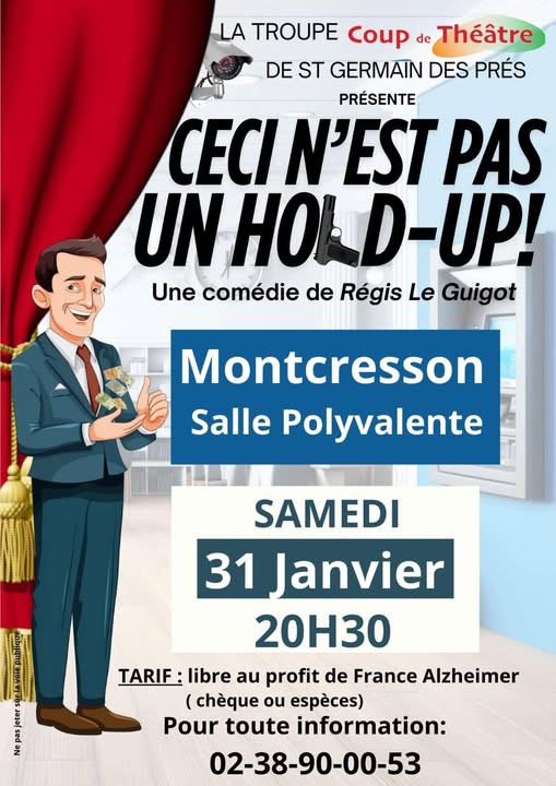 Théâtre Ceci n'est pas un hold up