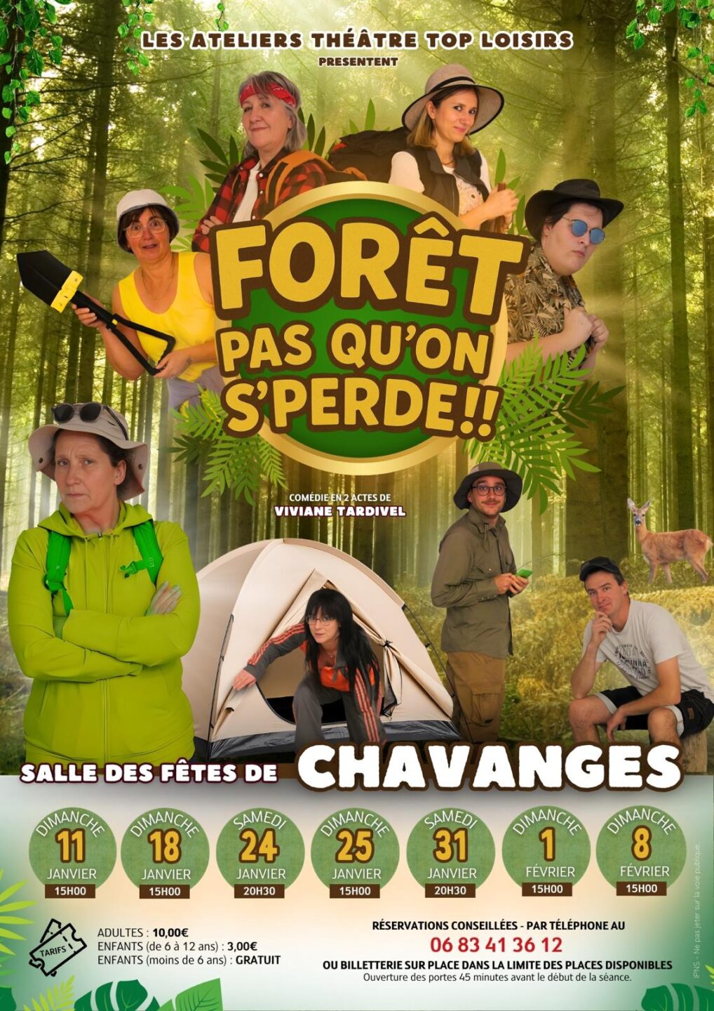 Théâtre Forêt pas qu'on s'perde !!