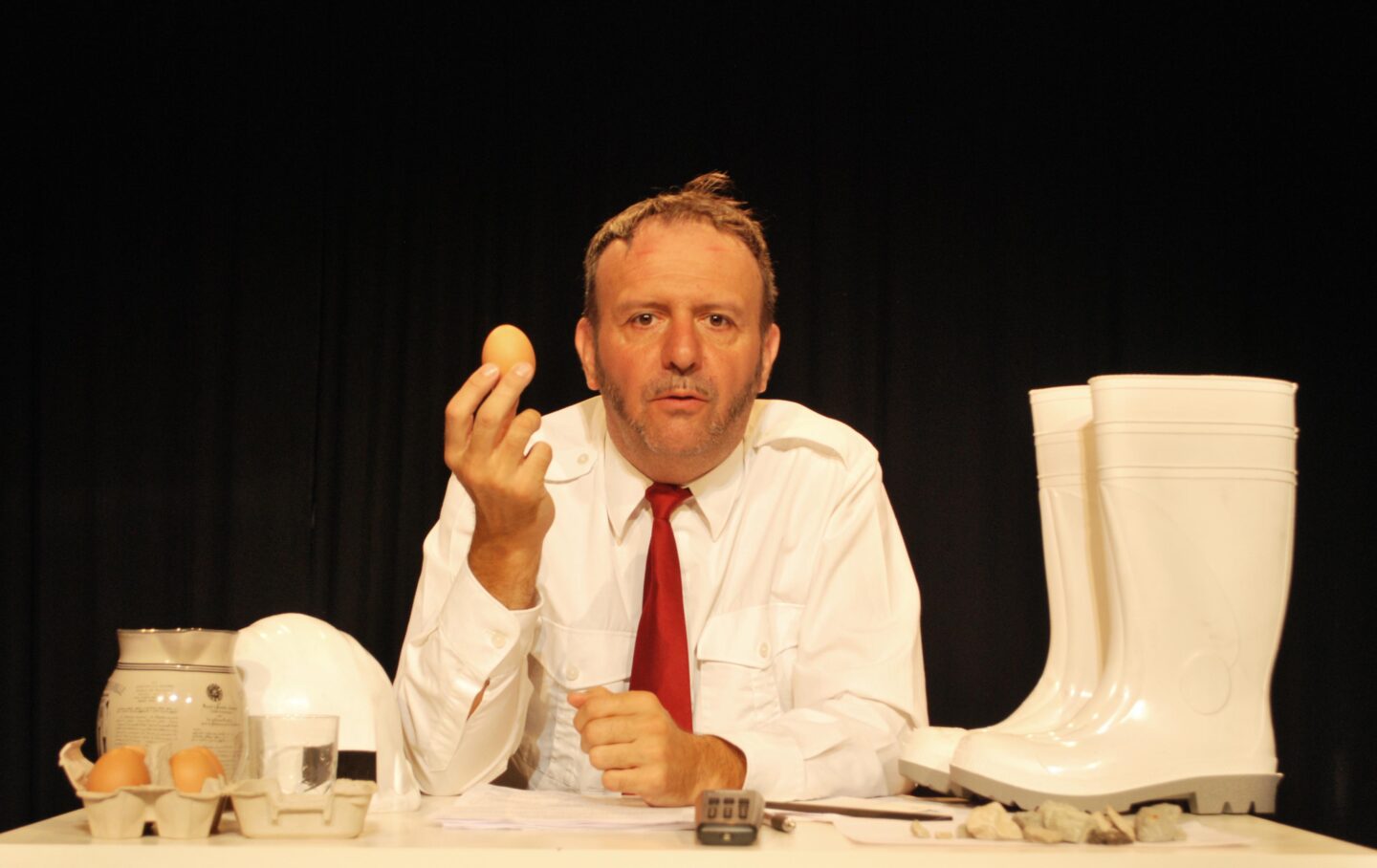 [Théâtre] Pourquoi les poules préfèrent être élevées en batterie ? Jérôme Rouger La Martingale