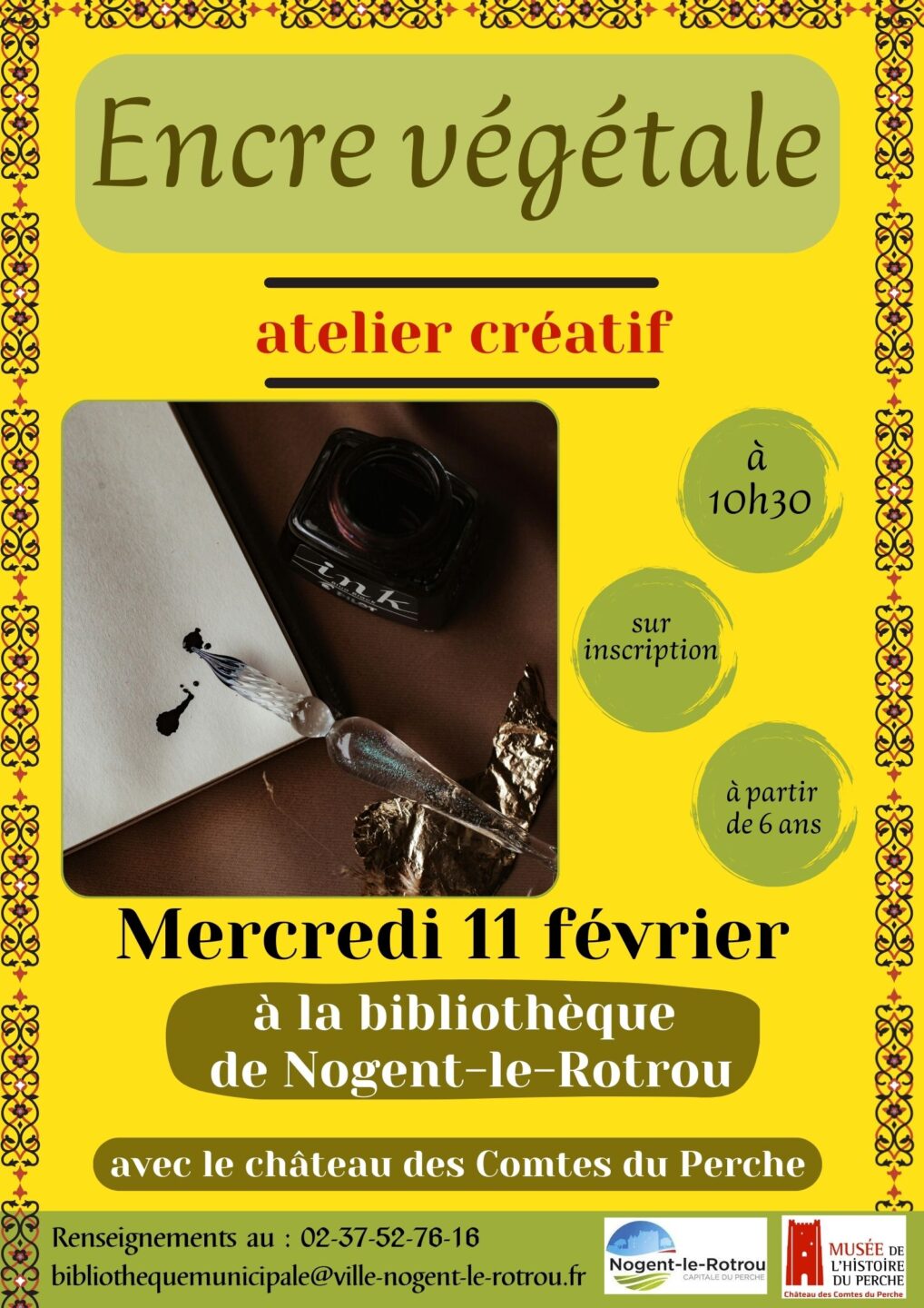 Tout Feu Tout Flamme I Atelier encre végétale