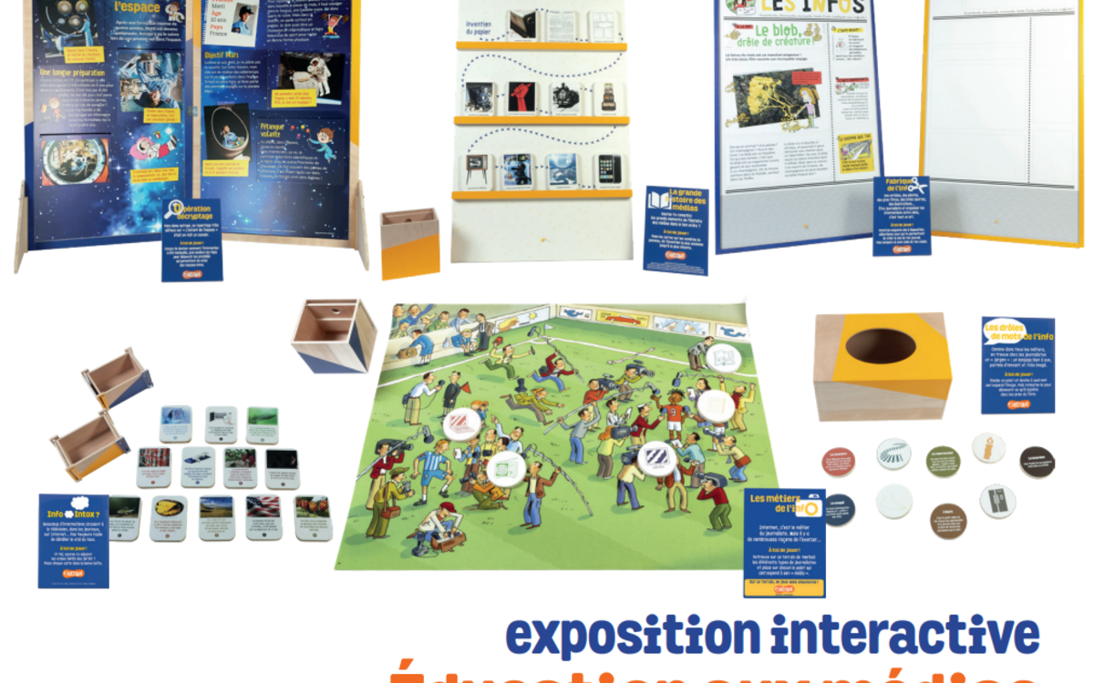 Une exposition interactive autour de l’Education aux médias ! Médiathèque Violette Leduc Paris Une exposition interactive autour de l'Education aux médias ! Médiathèque Violette Leduc Paris