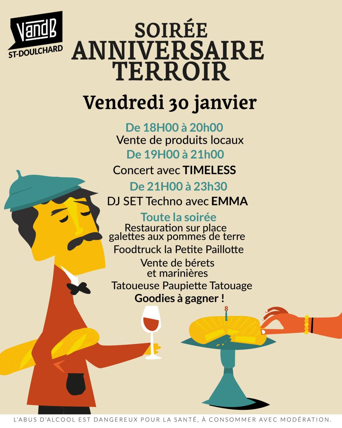 V&B Saint-Doulchard Fête ses 8 ans !