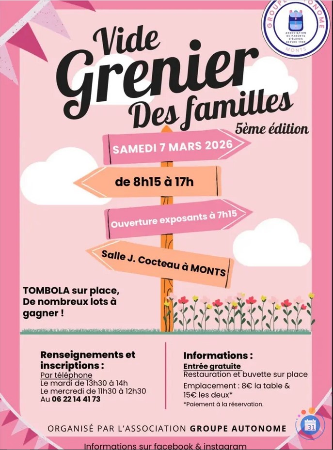Vide Grenier des Familles