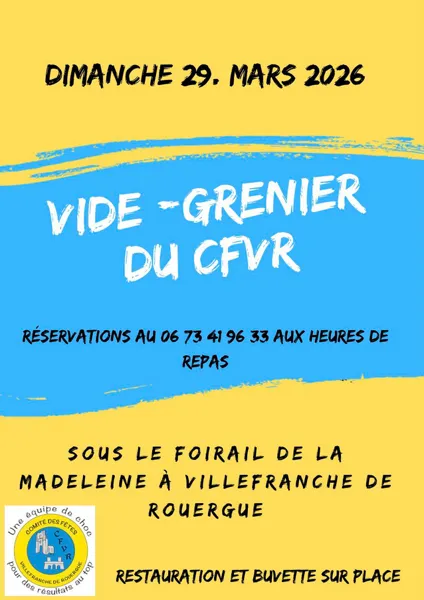 Vide Grenier du Comité des fêtes