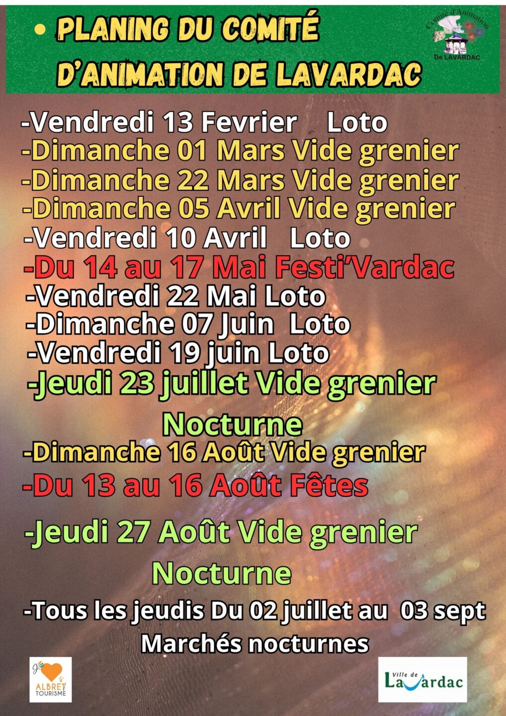 Vide grenier nocturne