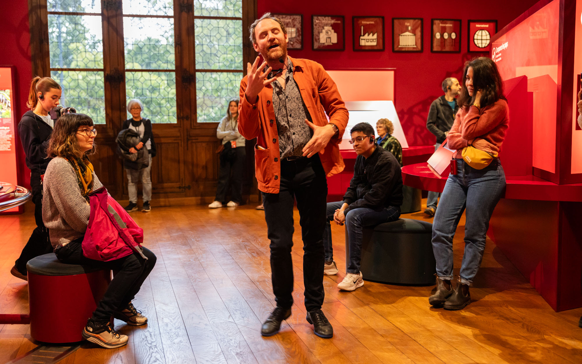 Visite détournée Cité de l'économie Paris