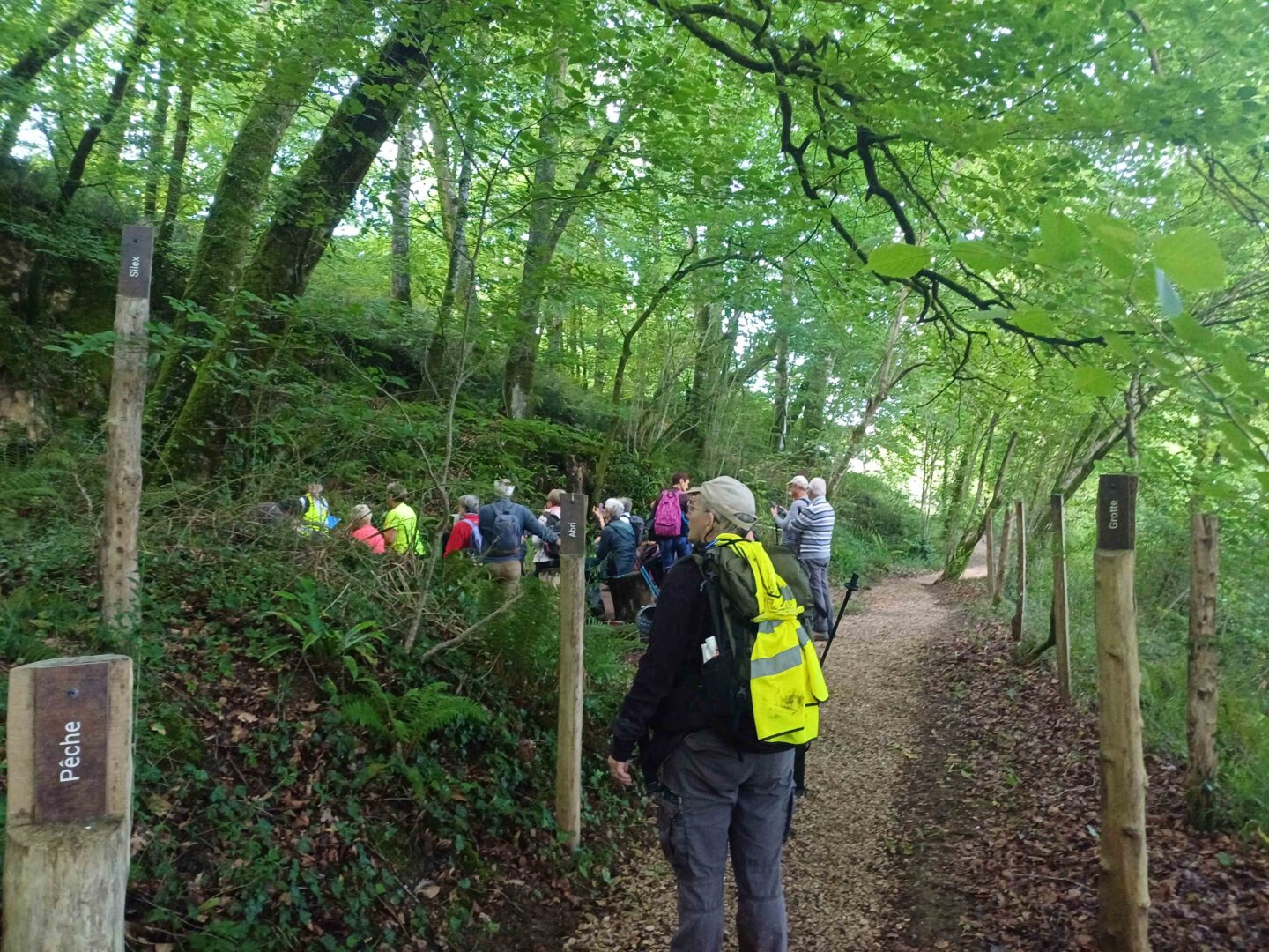 Visite du site archéologique des grottes du Pape Randonnée